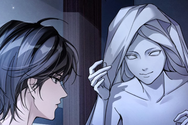 The Statue Actually Moves! Link of Manhua I Became a God in a Horror Game Chapter 4 in English Scanlation