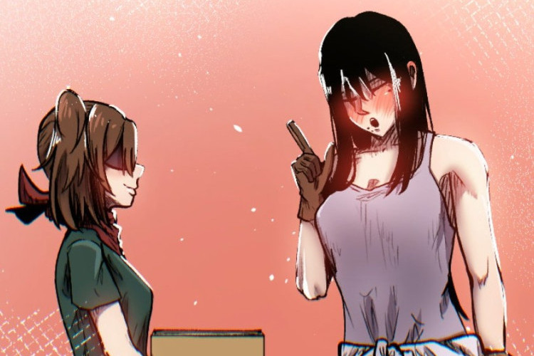 Her Blushing is Ugly! Link to Read Manhwa Depressed Hero Chapter 123 in English Scanlation