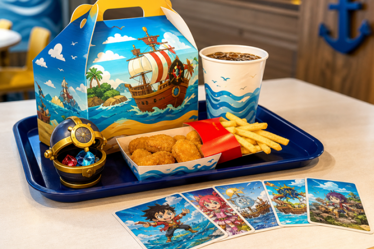 SpongeBob becomes Luffy Gear 5 thanks to McDonald's! 