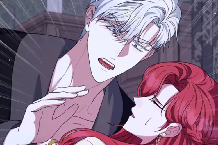 Review of Manhwa Doomsday Wedding Chapter 48 in English, First Kiss in the Ballroom