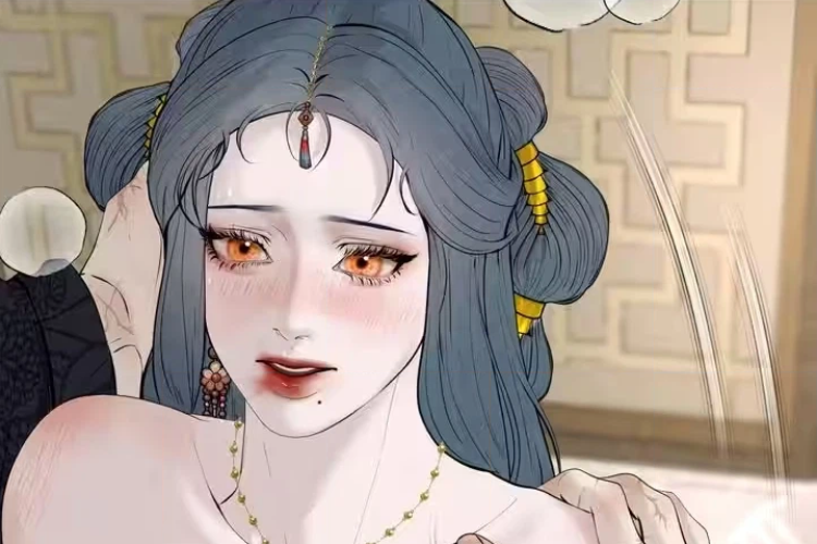 Review Manhwa Beneath The Fallen Bloom Chapter 34 in English, Masked Man Managed To Infiltrate